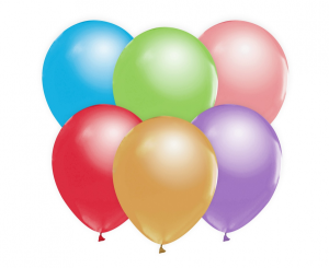 Balony Beauty&Charm, metaliki mix 12"/ 50 szt.