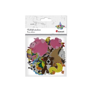 Naklejki piankowe farma zwierzęta op. 22 sztuk, Craft Fun