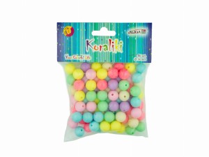 Koraliki kolorowe do markam 14 mm op 80 sztuk, Aliga