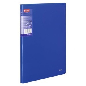 Album ofertowy niebieski A4 20 koszulek, Patio