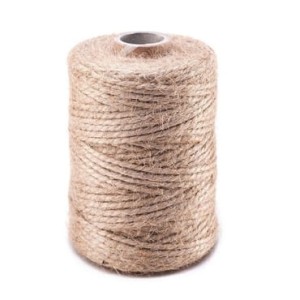 Sznurek jutowy naturalny ok. 1-1,5 mm 250g, Linsznur
