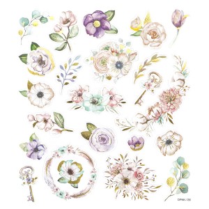 Naklejki Kwiaty Boho Florals 22 sztuki, Dp Craft