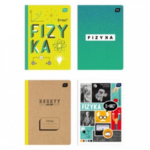 Zeszyt tematyczny do Fizyki A5 60 kartek kratka, Interdruk