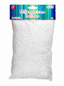 Kulki styropianowe brokatowe perłowe 2-3mm 30g, Aliga