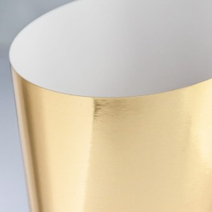 Karton ozdobny lustrzany złoty A4 300g 10 arkuszy, Galeria Papieru