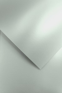 Karton ozdobny Millenium srebrny A4 180g 20 arkuszy, Galeria Papieru