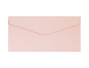 Koperty ozdobne DL Gładki różowy 10 sztuk 130g K, Galeria Papieru