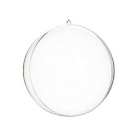 Bombka Akrylowa 10 cm Kula Plastikowa Decoupage, Brewis