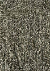Papier do decoupage Spekana czerń 30 x 40 cm FDA469, Decopatch