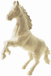 Figura Kucyk z masy papierowej 19 x 16 x 6 cm, Decopatch