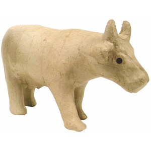 Figura Krowa z masy papierowej 21 x 8 x 14 cm, Decopatch