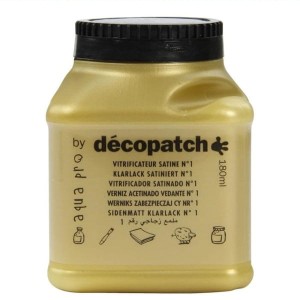 Werniks satynowy Aquapro 180ml No 1 VA180A (PL), Decopatch