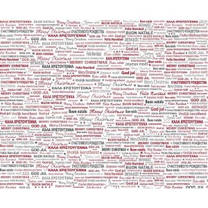 Papier do decoupage Życzenia różne w różnych językach 30 x 40 cm FDA676, Decopatch