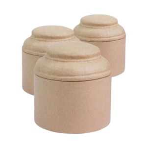 Pudełka na ciastka okrągłe małe kpl. 3 szt. 10,5 / 11,5 / 12,5 x 12,5 x 12 cm HD015, Decopatch