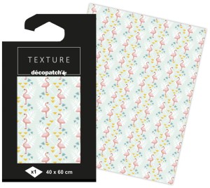 Papier do decoupage teksturowany 40 x 60 cm TD783 C, Decopatch