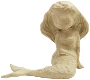 Figura Syrenka z masy papierowej 15,5 cm, Decopatch