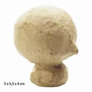 Figura Ptaszek z masy papierowej 5 x 4 x 5,5 cm, Decopatch