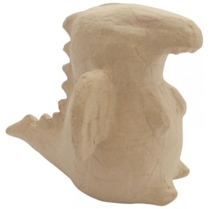 Skarbonka Smok z masy papierowej 17 x 14,5 x 13 cm, Decopatch