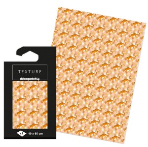 Papier do decoupage teksturowany 40 x 60 cm na blistrze TD 819, Decopatch