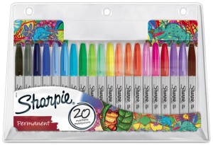 Markery permanentne Sharpie 20 sztuk Fine