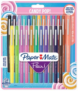 Flamastry Paper Mate 24 kolory Flair Original