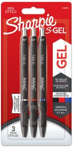 Długopis żelowy S-Gel Sharpie czarny, niebieski, czerwony 0,7 mm