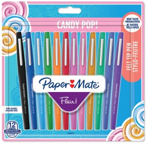 Flamastry Paper Mate 12 kolorów Flair Original