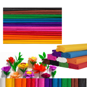 Bibuła marszczona 25x200cm mix 10 kolorów Happy Color