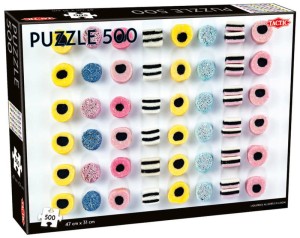 Puzzle 500 elementów Cukierki, Tactic