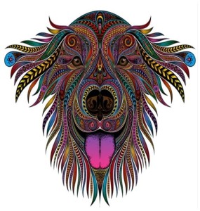 Puzzle drewniane Majestatyczny Pies A5