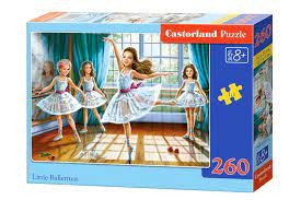 Puzzle 260 elementów Małe baletnice, Castorland