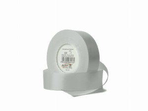 Wstążka satynowa biała 12mm x 32m AX 12-01, Aliga