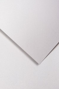 Karton brokatowy biały A4 210g 5 ark, Galeria Papieru