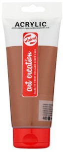 Farba akrylowa Talens 200 ml Burnt Umber ArtCreation