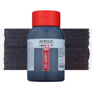 Farba akrylowa Talens Art Creation 750 ml 701 Ivory Black