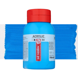 Farba akrylowa Talens Art Creation 750 ml 564 Briliant Blue