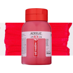 Farba akrylowa Talens Art Creation 750 ml 318 Carmine