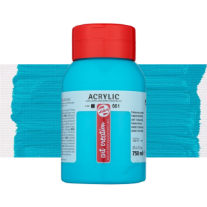 Farba akrylowa Talens Art Creation 750 ml 661 Turquoise Green