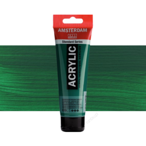 Farba akrylowa Amsterdam Talens 120 ml 619 Permanent Green Deep