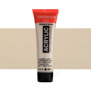 Farba akrylowa Amsterdam Talens 20 ml 289 Titanium Buff Light