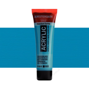 Farba akrylowa Amsterdam Talens 20 ml 522 Turquoise Blue