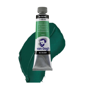 Farba olejna Van Gogh 619 Permanent Green Deep 40 ml, Talens