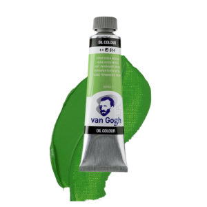 Farba olejna Van Gogh 614 Permanent Green Medium 40 ml, Talens