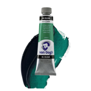 Farba olejna Van Gogh 675 Phtalo Green 40 ml, Talens