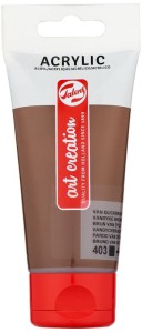 Farba akrylowa Talens 75 ml Vandyke Brown ArtCreation