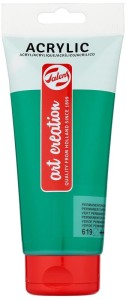 Farba akrylowa Talens 200 ml Permanent Green Deep ArtCreation