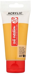 Farba akrylowa Talens 75 ml Yellow Ochre ArtCreation