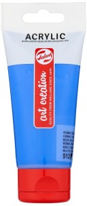 Farba akrylowa Talens 75 ml Cobalt Blue ArtCreation