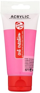 Farba akrylowa Talens 75 ml Permanent Red Violet Light ArtCreation