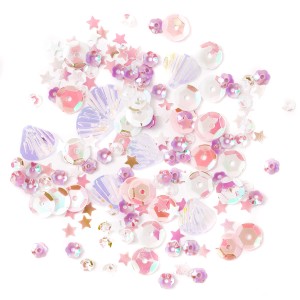 Cekiny Unicorn opalizujące mix różowy 15 g, Dp Craft